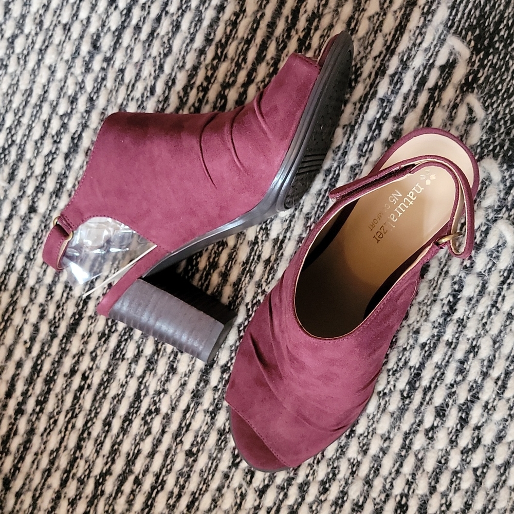 Naturalizer Open Toe Booties - image 6